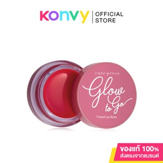 Cute Press Glow to Go Tinted Lip Balm 6.5g #02 Pastel Pink.