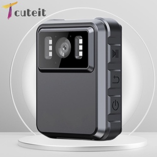 Tcuteit กล้องบันทึกวิดีโอดิจิทัล HD 1080P 1800mAh ขนาดเล็ก สําหรับรถยนต์ และจักรยาน