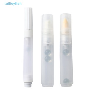 Tuilieyfish แท่งปากกามาร์กเกอร์เปล่า พลาสติก ขนาด 5 มม. 8 มม. 10 มม.