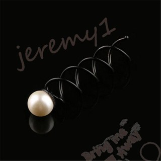 Jeremy1 กิ๊บติดผม แบบเกลียว แฟชั่น สําหรับเด็กผู้หญิง 4 ชิ้น