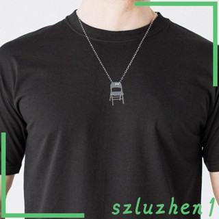 [Szluzhen1] สร้อยคอเก้าอี้ โลหะผสม แบบพับได้ สําหรับงานแต่งงาน วันเกิด