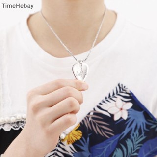 Timehebay ปิ๊กกีตาร์อะคูสติกไฟฟ้า เบส แบบบาง พร้อมโซ่คล้อง