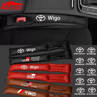 แถบกันรั่วซึม อุปกรณ์เสริม สําหรับติดช่องว่างเบาะรถยนต์ Toyota Wigo