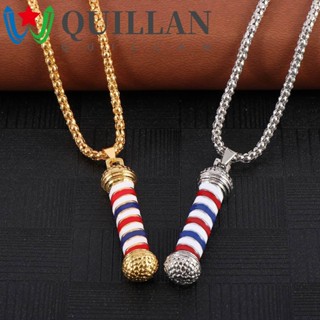 Quillan เครื่องประดับผู้หญิง สร้างสรรค์ ตัดผม หมุนได้ แสงแฟชั่น เสาโซ่