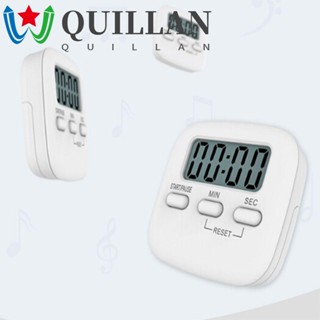 Quillan นาฬิกาจับเวลาแม่เหล็ก DIY พร้อมขาตั้ง นับถอยหลังดิจิตอล ขนาดใหญ่ สําหรับห้องครัว