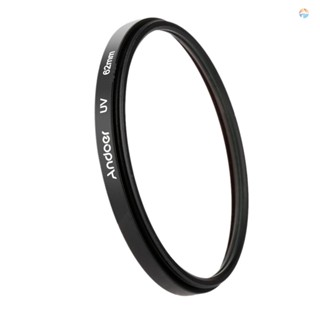 {Fsth} Andoer 62mm UV Ultra-Violet Filter Lens Protector for Canon  DSLR Camera