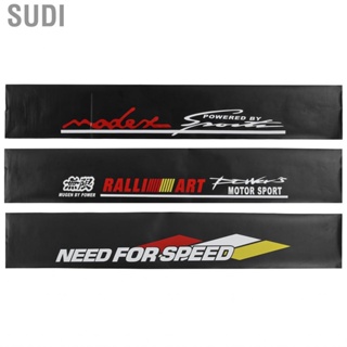 Sudi Windshield Decal Universal Wear Resistant 130x21cm High Strength Reflective Car  for Automobile