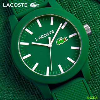 LACOSTE ☘️Cz☘️ นาฬิกาข้อมือ สายยางลาคอสท์ สําหรับผู้ชาย และผู้หญิง มี 10 สี