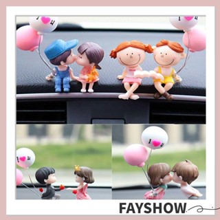 Fay เครื่องประดับตกแต่งภายในรถยนต์ รูปปั้นช่องแอร์น่ารัก