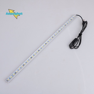 Amonghot&gt; ใหม่ สายไฟ LED DC 5V SMD5630 5630 สีขาวอบอุ่น ใช้สาย USB