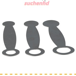 Suchenhd ชุดซ่อมขลุ่ย แหวนปรับระดับขลุ่ย 6 สเปค สีเงิน ทนทาน สําหรับเครื่องดนตรี 3 ชิ้น