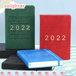 SOLIGHTER สมุดโน้ต ปฏิทิน ขนาด A5 365 วัน 2022