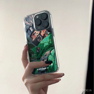 เคสโทรศัพท์มือถือซิลิโคน ใส แบบนิ่ม ลายการ์ตูนนารูโตะ กันกระแทก สําหรับ iPhone 7 8 Plus XS XR X XS max 11 12 13 14 15 Pro max 12 Pro 13 Pro max 14 Pro เปลือกป้องกันสูงสุด