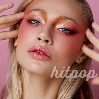 Hitpop พาเลทอายแชโดว์ ชิมเมอร์ เนื้อแมตต์ กลิตเตอร์ ธรรมชาติ ติดทนนาน 28 สี