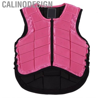 Calinodesign Equestrian Protective Vest  Shock Absorption Comfortable Kids for Bull Riding Horse Training