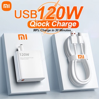 ของแท้ Xiaomi 120W MAX สายชาร์จเร็ว Xiaomi 13 11 12S Ultra Redmi Note 12 Turbo 11 Pro USB Type C 6A อุปกรณ์เสริม