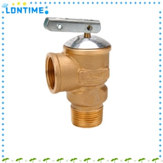 Lontime วาล์วลดแรงดันแก๊ส ทองเหลือง 150Psi ทนความร้อนสูง 3/4 นิ้ว ท่อ 3/4 นิ้ว