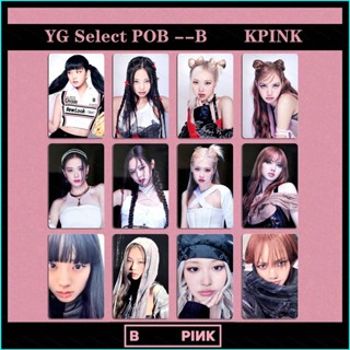 รูปการ์ตูน blackpink YG Select POB LOMO CARD Lisa Jennie JISOO ROSE จํานวน 4 ชิ้น ต่อชุด