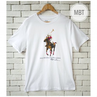 [S-5XL] POLO RALPH LAUREN BOYS POLO BEAR &amp; BIG PONY COTTON T-SHIRT