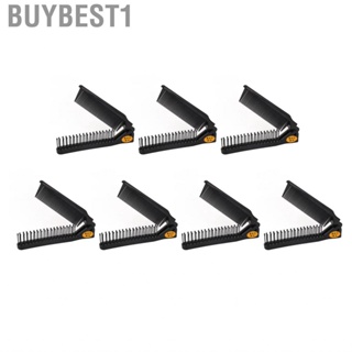 Buybest1 Folding Hair Brush Double Headed Multifunction Thick Comb Body Avoid Static Pocket Size for Long