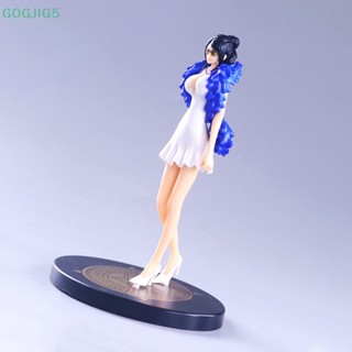 [GOGJIG5] ฟิกเกอร์ One Piece Robin Action Figure With White Clothing PVC Collection Model Toy UOO