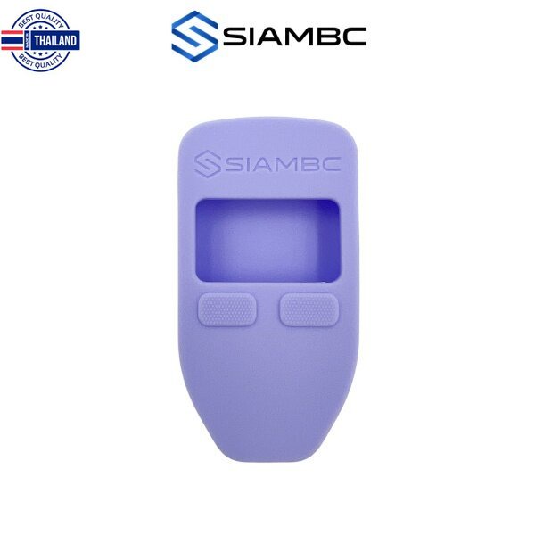 TREZOR One Silicone Case เคสซิลิโคนเกรดพรีเมี่ยม นิ่มและยืดหยุ่น ใส่ TREZOR ได้พอดี SIAMBC Protectiv
