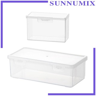 [Sunnimix] กล่องเก็บรูปภาพ โปสการ์ด สติกเกอร์ฉลาก กันฝุ่น