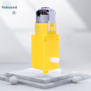 [Yobusad.th] มอเตอร์เกียร์คู่ DC 3-12V สําหรับหุ่นยนต์รถยนต์ DIY