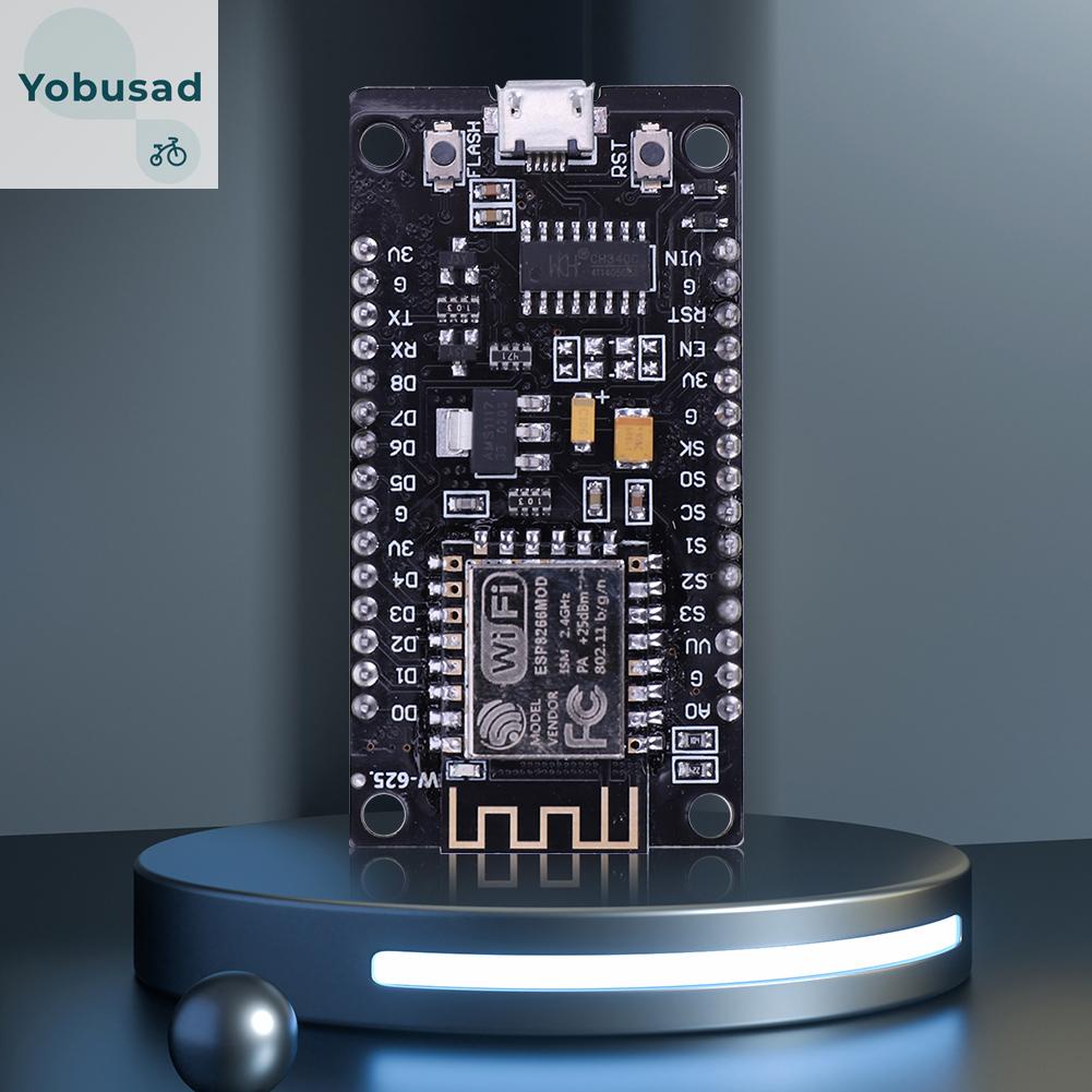 [Yobusad.th] บอร์ดโมดูล ESP8266 WiFi CH340 CP2102 ESP8266 ESP-12E ตั้งโปรแกรมได้