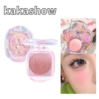 Kakashow Girly บลัชออนแต่งหน้า เนื้อแมตต์ กลิตเตอร์ ไล่โทนสี ติดทนนาน สําหรับผู้หญิง