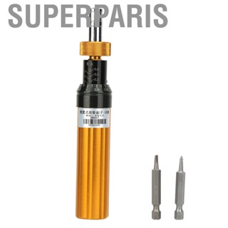 Superparis AlloySteel Preset Type 0.1-0.6N.m Adjustable Torque Screwdriver Maintenance Tool