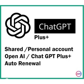 𝗖𝗵𝗮𝘁𝗚𝗣𝗧 𝗣𝗹𝘂𝘀 𝗔𝗰𝗰𝗼𝘂𝗻𝘁 𝗣𝗿𝗲𝗺𝗶𝘂𝗺 𝗢𝗽𝗲𝗻𝗔𝗜 |  GPT-4 / GPT-3.5 |  | Full Warranty Account |