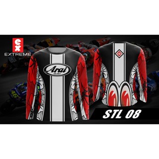 เสื้อกีฬาแขนยาว ลายทีม Arai Nakano Sublimation