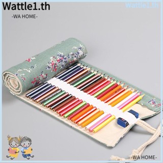 Wttle กระเป๋าดินสอ กระเป๋าเครื่องเขียน กระเป๋าเครื่องสําอาง สีสันสดใส