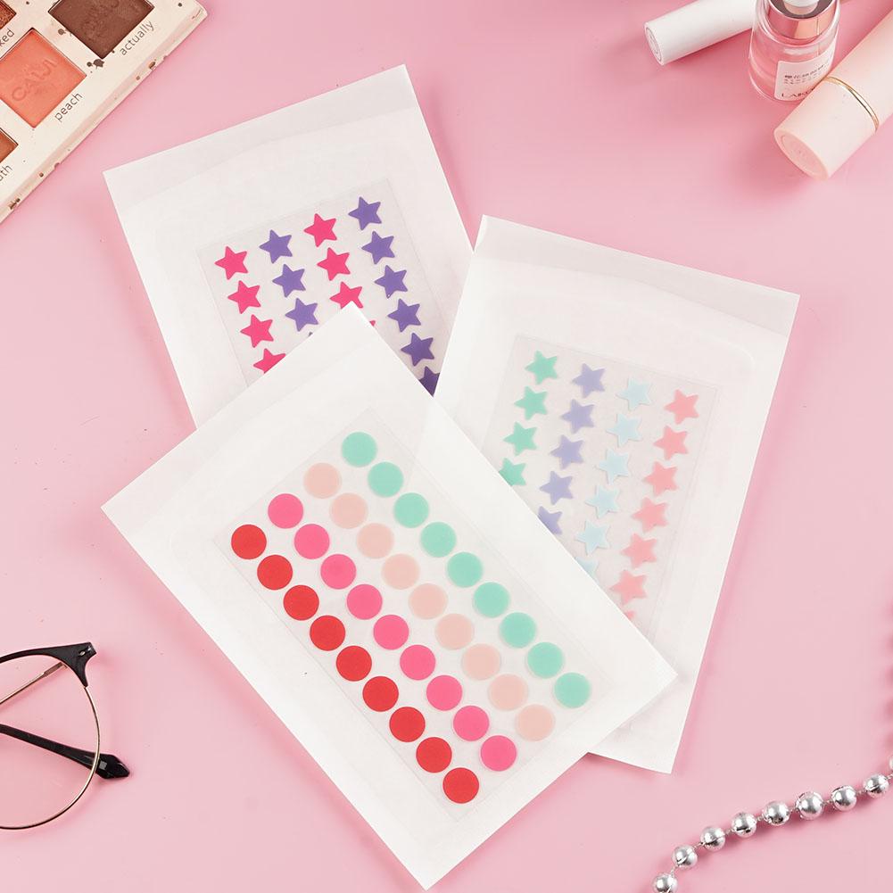 แผ่นแปะสิวไฮโดรคอลลอยด์ รูปดาว สีสันสดใส สําหรับดูแลผิว