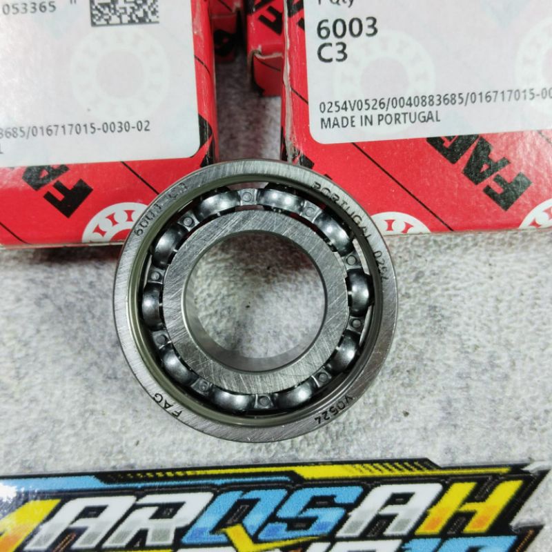 BEARING LAKER FAG 6003 C3 MADE IN PORTUAL RACING MARQSAH NGANA18