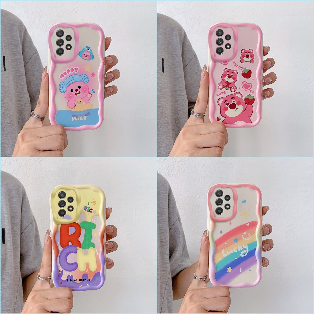 เคส Samsung A72 A52 A52S A32 A22 A12 4G 5G กรณีโทรศัพท์น่ารัก กันน้ำและตก BNY