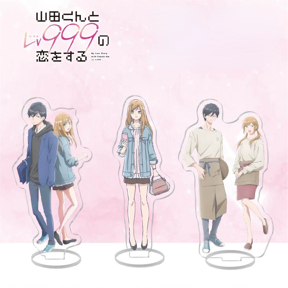 พวงกุญแจอะคริลิค ลายอนิเมะ My Love Story with Yamada-kun at Lv999 Yamada Akito Kinoshita Akane สําหรับตกแต่งโต๊ะ