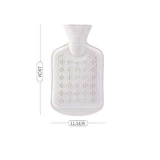 ถุงประคบร้อน กระเป๋าน้ำร้อน หุ้มถุงผ้าพิมพ์ลาย น้องแมว ความจุ 350ml งานน่ารักมาก มาสอยกันจ้า