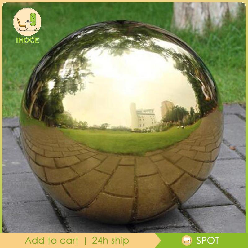 [Ihoce] 304 ลูกบอลสแตนเลสทรงกลมสําหรับตกแต่ง Outdo