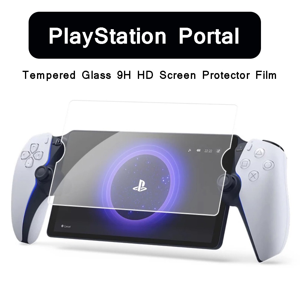 ฟิล์มกระจกนิรภัยกันรอยหน้าจอ 9H HD อุปกรณ์เสริม สําหรับ PlayStation Portal Remote Player PS Portal G