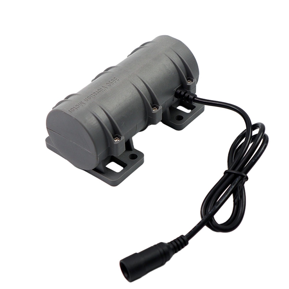 Dc12v/24v มอเตอร์สั่นพร้อมตัวควบคุม 3800RPM มอเตอร์สั่น DC ประหลาดคู่สําหรับระบบเตือนเตียงความเร็วเก้าอี้