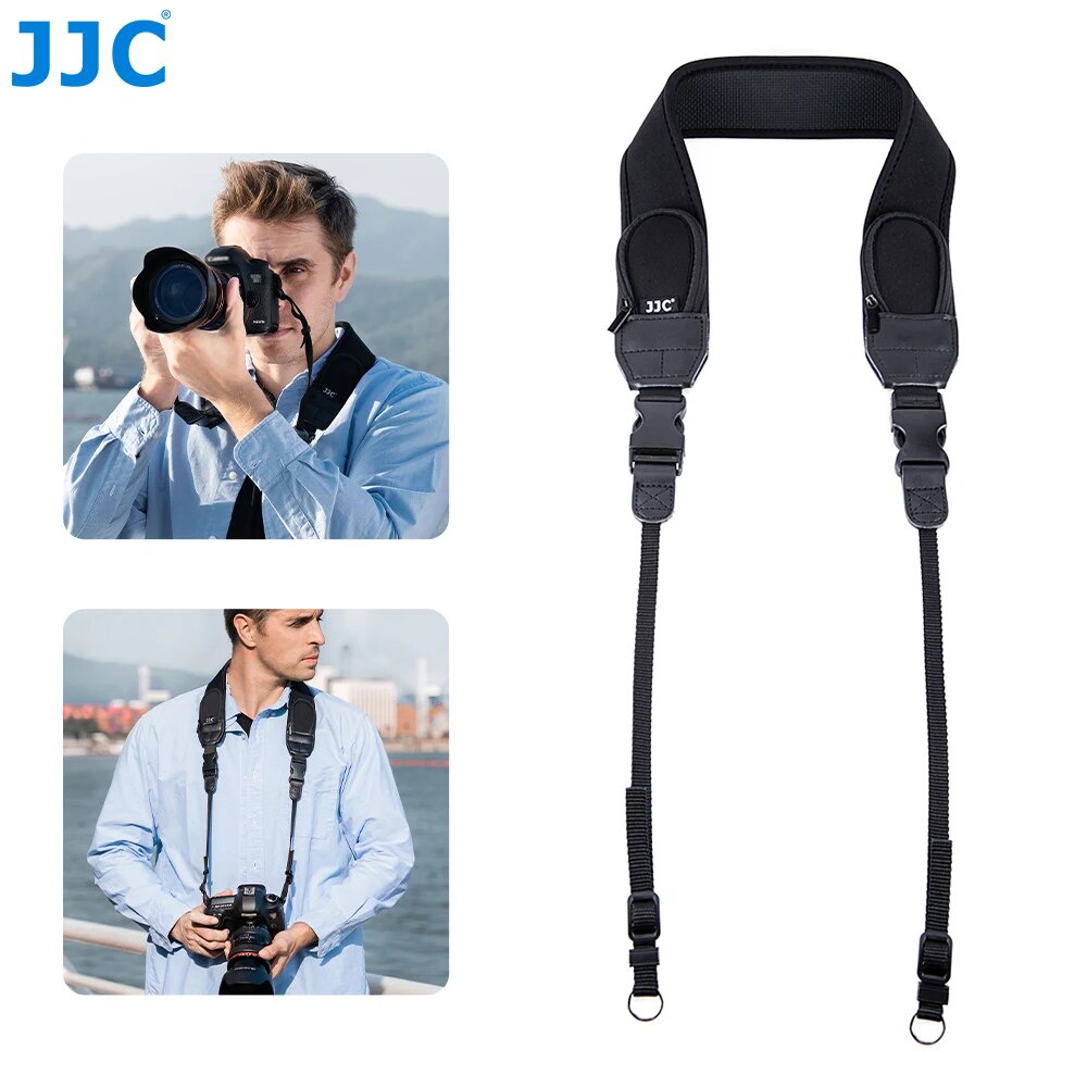 JJC Quick Release Camera Neck Strap Neoprene Shoulder Belt Strap for Nikon Z5 Z6 II Z7 D850 D800 D75