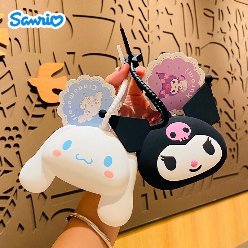 ของแท้ จี้ห้อยกระเป๋า รูปการ์ตูนสุนัขหูใหญ่ Kuromi ขนาดเล็ก
