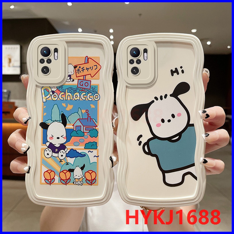 เคส Xiaomi POCO M5S Redmi note 10 4G Redmi note 10s 4G เคสโทรศัพท์มือถือ ซิลิโคน tpu ลายคลื่นใหญ่ สําหรับ DBL