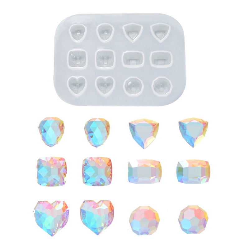 Nice แฟชั่นต่างหูแม่พิมพ์เครื่องประดับหัตถกรรมอุปกรณ์ Studs ต่างหู Moulds DIY Studs ต่างหูอุปกรณ์เสริมสําหรับ DIY Ea