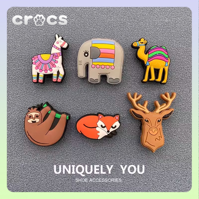 jibbitz crocs ใหม่ ตัวล็อกรองเท้า Crocs รูปดอกไม้ ของแท้ อุปกรณ์เสริม สําหรับรองเท้า jibbitz crocs เกาหลี