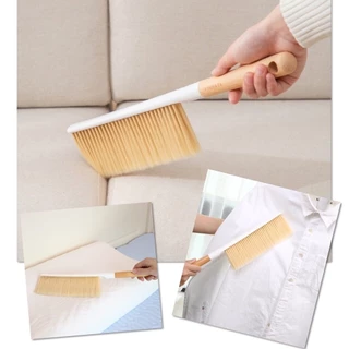 🌈 แปรงปัดฝุ่น ไม้ปัดฝุ่น ขนนุ่มแด้ง รุ่นอัพเกรดใหม่ ด้ามไม้ ใช้ทำความสะอาด ไม้ปัดฝุ่นรถยนต์ โซฟา ที่นอน 🌈