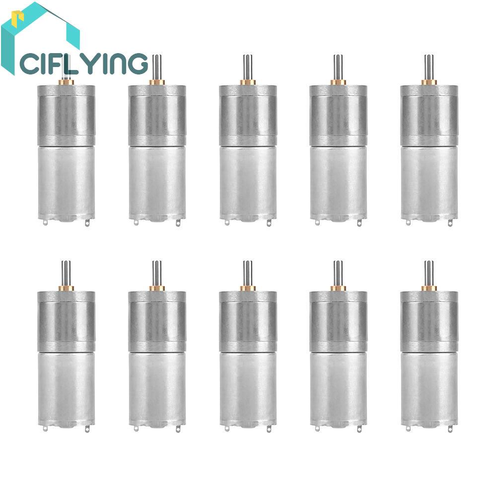 มอเตอร์เกียร์โลหะ ความเร็วต่ํา 25GA370 DC [Ciflys.Th]