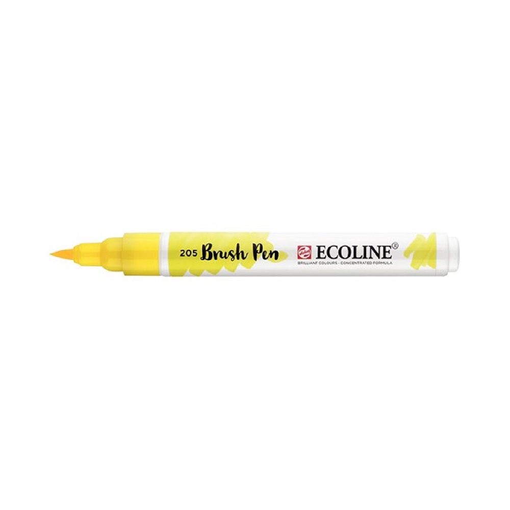 ECOLINE ปากกาหัวพู่กัน No.205 Lemon Yellow